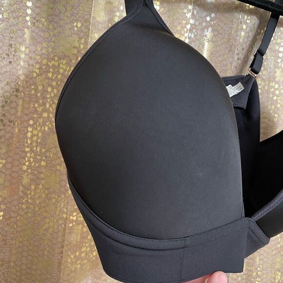 Aerie Real Me Full Coverage Black Wireless Bra, 40C - Picture 4 of 6
